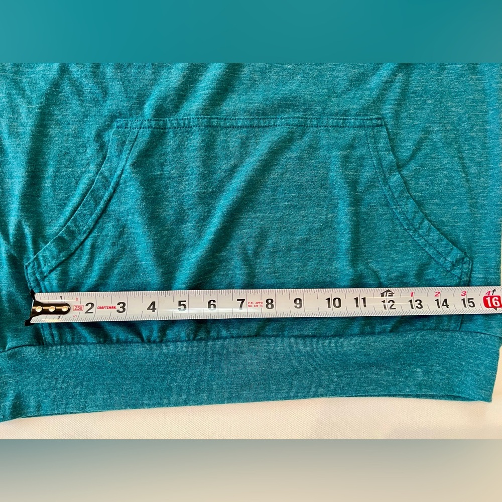 Blue 84 New Orleans Teal NOLA Hoodie Louisiana French Quarter Small Souveniere - Picture 6 of 12